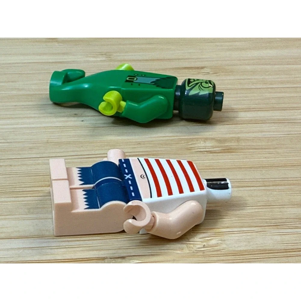 LEGO SpongeBob Flying Dutchman Minifigure bob020 & Headless Pirate bob013 Parts